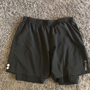 Men’s Black Reebok Running Shorts
